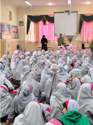 برگزاری جشن روز پرستار توسط مدرسه آینده سازان