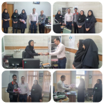 📌حضور تیم مدیریتی بیمارستان فاطمیه در بخش های درمانی با تقدیم شاخه گل و شیرینی به مناسبت روز پرستار